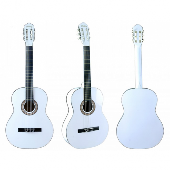 Lichtenberg CG851 Beyaz Klasik Gitar (Taşıma Çantası Hediyeli)