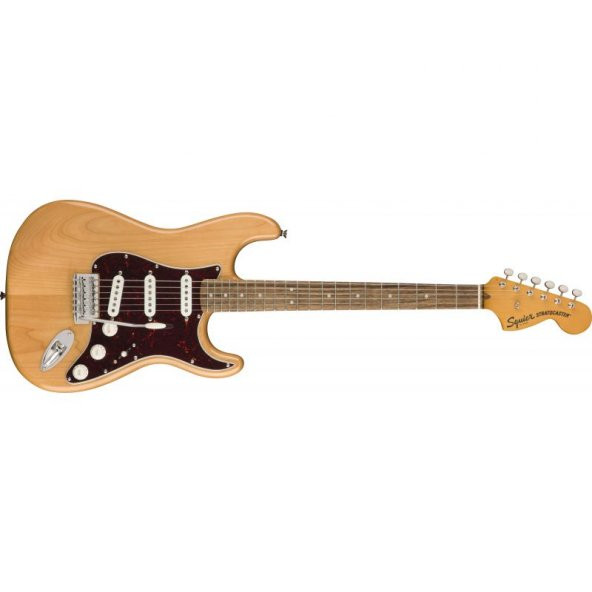 Squier Classic Vibe 70s Stratocaster Laurel Klavye Natural Elektro Gitar