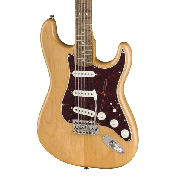 Squier Classic Vibe 70s Stratocaster Laurel Klavye Natural Elektro Gitar - 4