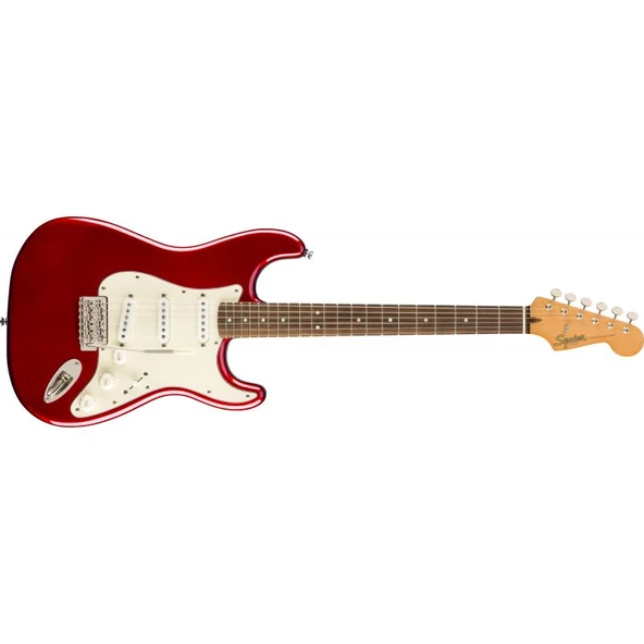 Squier Classic Vibe 60s Stratocaster Laurel Klavye Candy Apple Red Elektro Gitar - 1