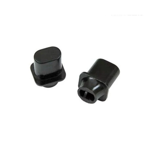 Fender Pure Vintage Telecaster Top-Hat Switch Tips Black 2 Kontrol Düğmesi - 1