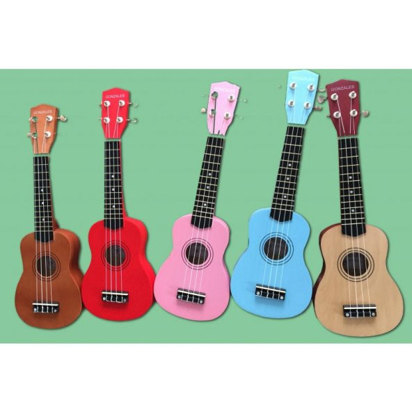 Gonzales XU2101 - 4 Telli Ukulele (Kırmızı) ürün görseli 1