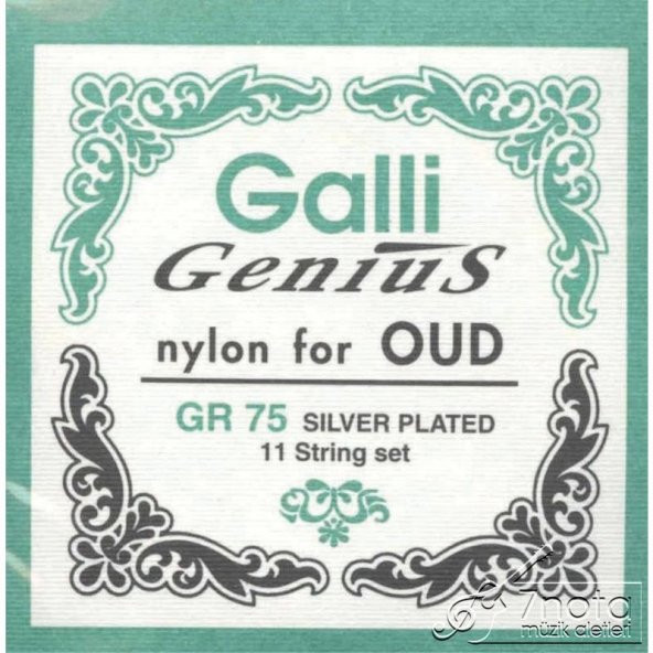 Galli GR75 - Ud Teli (Beyaz Naylon)