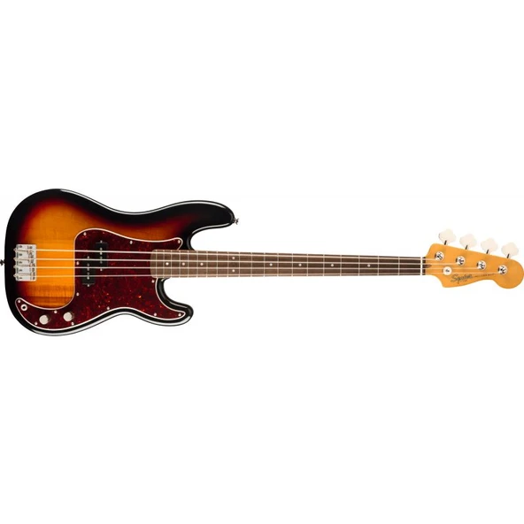 Squier Classic Vibe 60s Precision Bass Laurel Klavye 3-Color Sunburst Bas Gitar