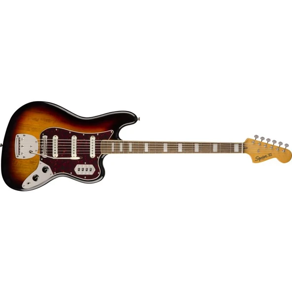 Squier Classic Vibe Bass VI Laurel Klavye 3 Ton Sunburst 6 Telli Bas Gitar ürün görseli