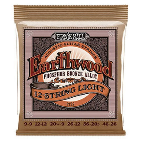 Ernie Ball P02153 09-46 (12 Telli) Akustik Gitar Teli - Resim 2