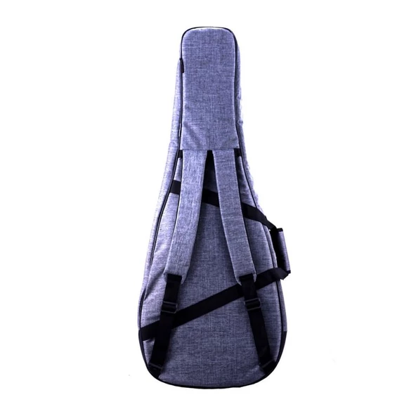 Wagon Case 03 Serisi Gri Akustik Gitar Taşıma Çantası - Resim 2