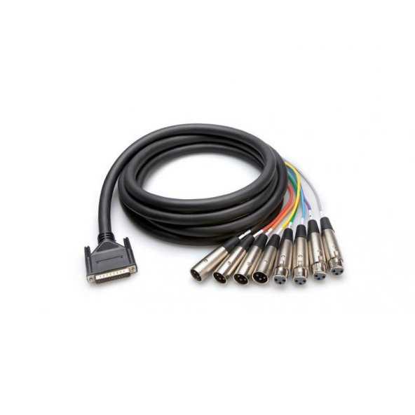 HOSA 8li TRS-XLR AES/EBU Snake Kablo (5 mt) - 1