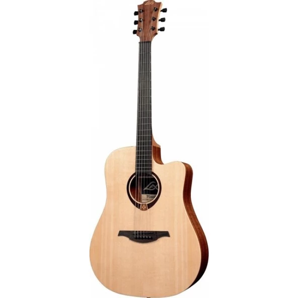 LAG GLA T70DCE Tramontane Dreadnought Cutaway Elektro Akustik Gitar ürün görseli 1