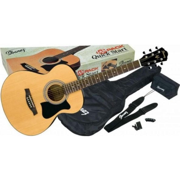 Ibanez VC50NJP-NT Akustik Gitar Seti