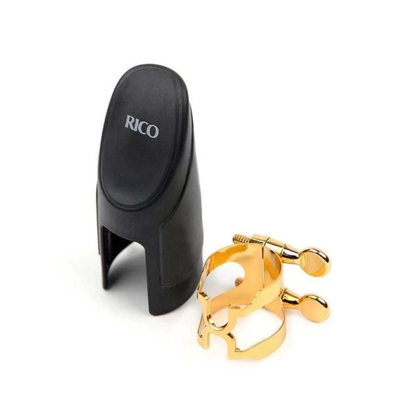 D\'Addario Woodwinds Rico H-Gold Soprano Saksafon Bek Bilezik ve Kapak Seti