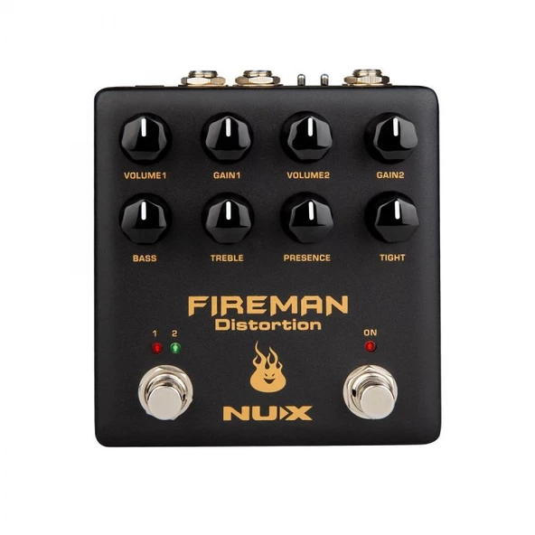 Nux Fireman Distortion Pedalı - Resim 2
