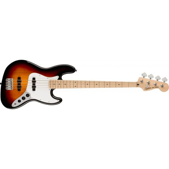 Squier Affinity Jazz Bass Akçaağaç Klavye 3-Color Sunburst Bas Gitar - 1