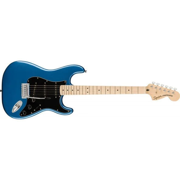 Squier Affinity Stratocaster Akçaağaç Klavye Lake Placid Blue Elektro Gitar