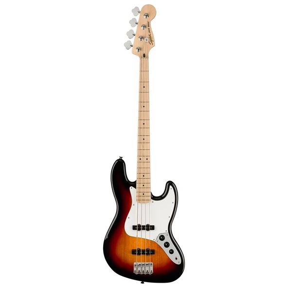 Squier Affinity Jazz Bass Akçaağaç Klavye 3-Color Sunburst Bas Gitar - Resim 2