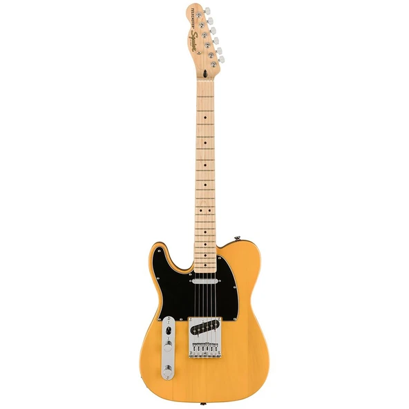 Squier Affinity Telecaster Akçaağaç Klavye Butterscotch Blonde Solak Elektro Gitar - Resim 2