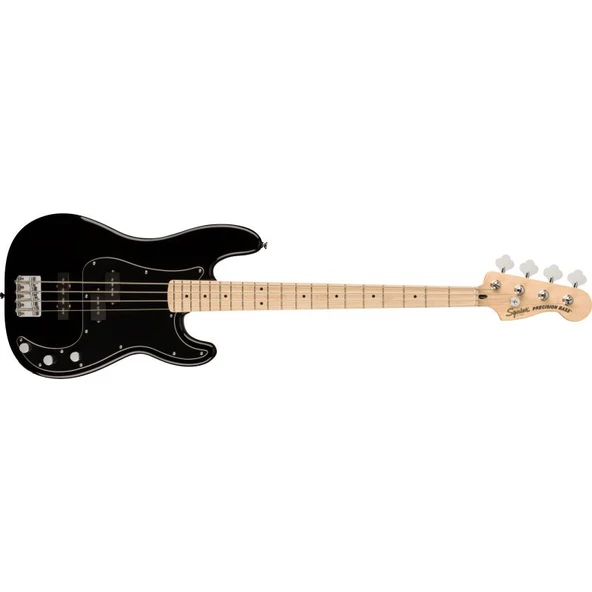 Squier Affinity Precision Bass PJ Akçaağaç Klavye Black Bas Gitar