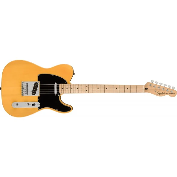 Squier Affinity Telecaster Akçaağaç Klavye Butterscotch Blonde Elektro Gitar