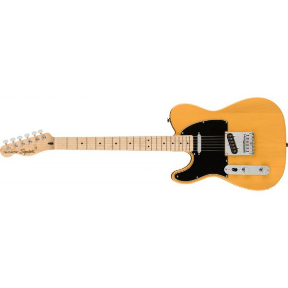 Squier Affinity Telecaster Akçaağaç Klavye Butterscotch Blonde Solak Elektro Gitar