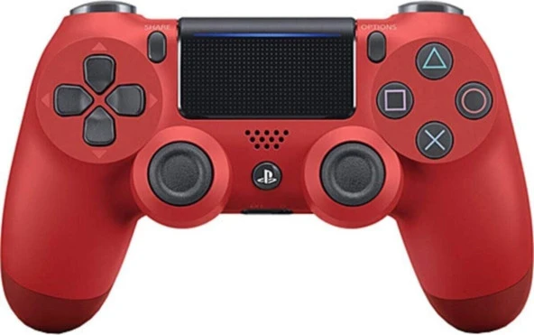 Ps4 Kırmızı Çift Titreşimli Wireless Gamepad Joystick Kablosuz Ps4 Oyun Kolu