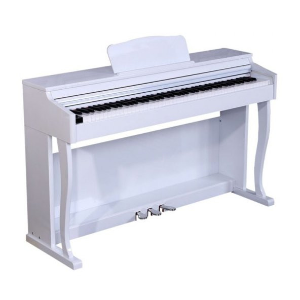 Bolanschi BL-8808 HA-WH Hammer Action Dijital Piyano (Beyaz) - 1