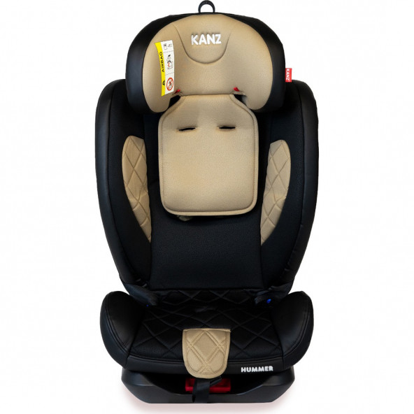 Kanz Hummer 0-36 kg 360 ° Dönebilen İsofix'li Oto Koltuğu Bej - 3