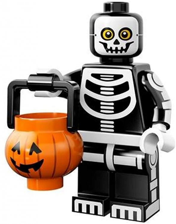 Lego Minifigür 71010 - Seri 14 Monsters - Skeleton Guy