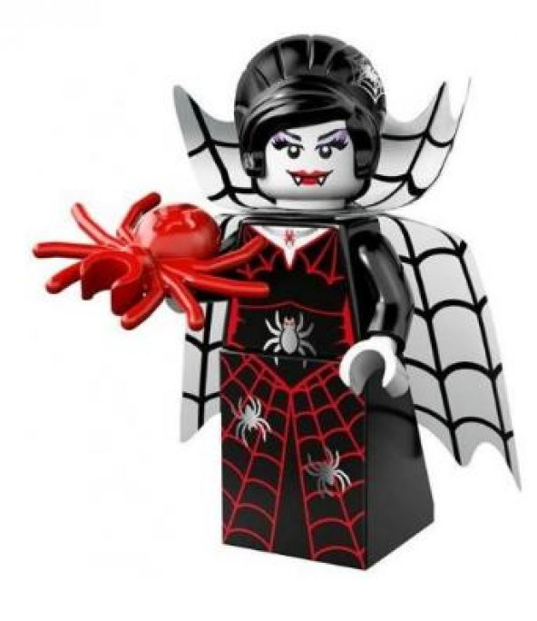 Lego Minifigür 71010 - Seri 14 Monsters - Spider Lady
