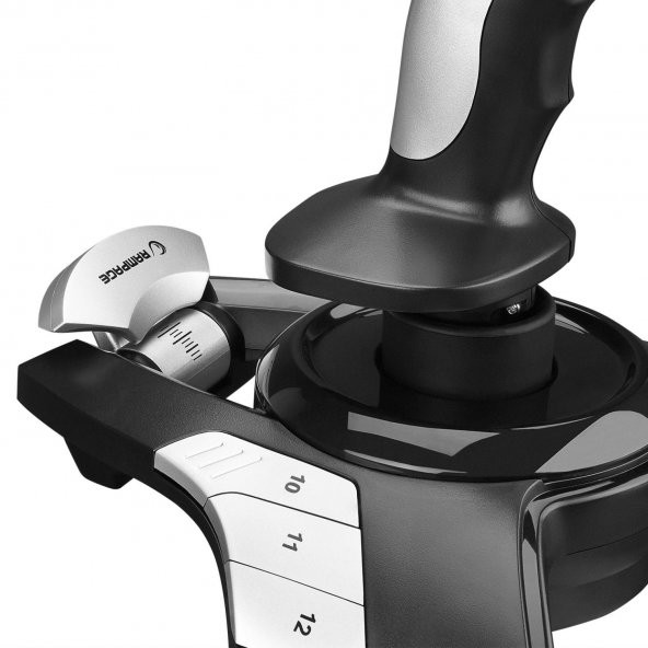 Rampage RMX23 Cockpit USB Titreşimli Joystick Oyun Kolu - 6