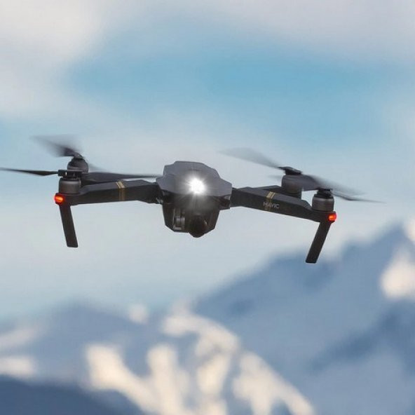 NKT GROUP Rgb Motosiklet Drone Bisiklet Otomotiv Çakar Şarjlı Kablosuz Mini Led - 7 Farklı Renk - 6