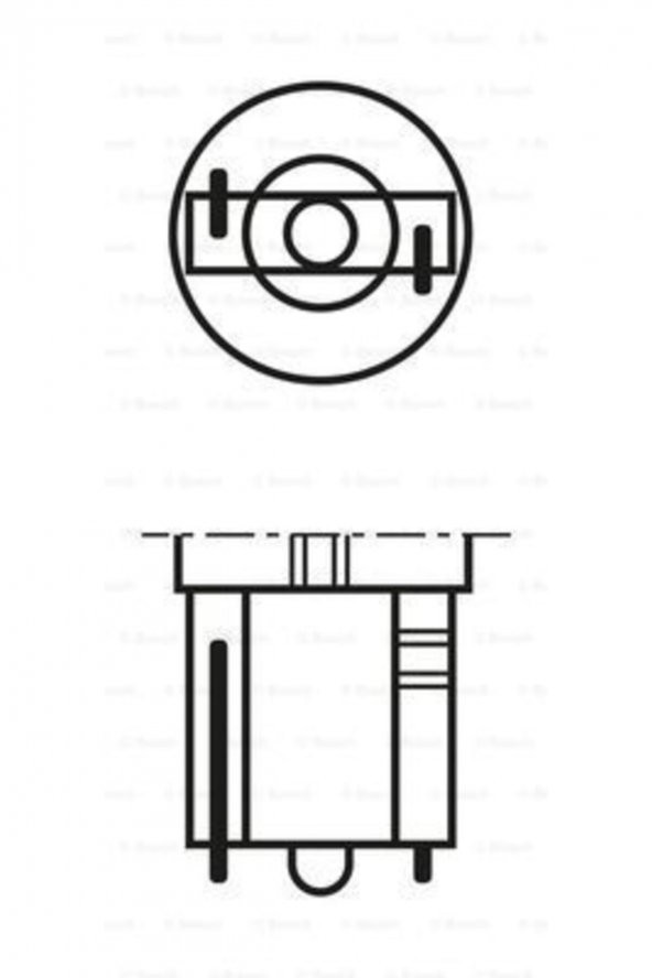 10ad. 1987302873 Ampul 24v 1.2w Gosterge Dıpsız 2741
