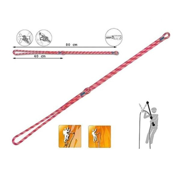 BEAL LONGE DYNACONNEXION LANYARD 40-80CM - 2