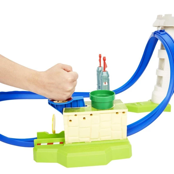 Mattel Lisanslı Ürün Hot Wheels Mario Kart Keskin Dönüşler Pist HGK59 - 4