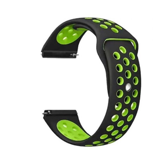 Amazfit GTR 47mm KRD-02 Suya Dayanıklı Delikli Renkli Silikon Kordon - 10