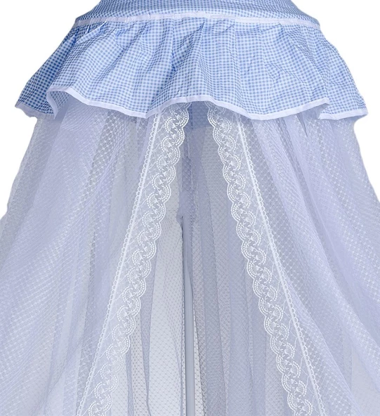 Tommybaby Point Lüx Tavandan Asmalı Bebek Beşik Cibinlik - 4