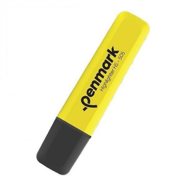 Penmark Neon Fosforlu Kalem Sarı (10 lu)HS 505 01