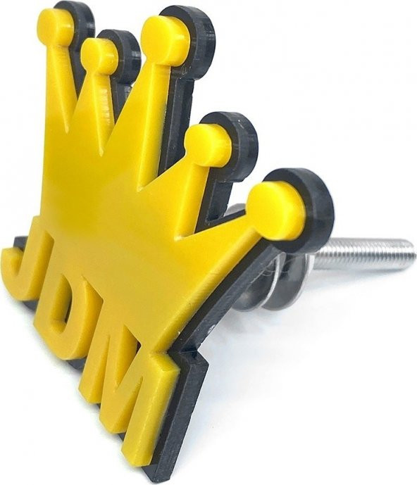 Balp Jdm Kral Tacı Panjur Arması Sarı Siyah - 2