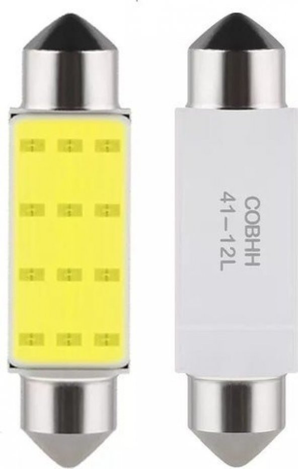 Balp Sofit LED Aydınlatma Tavan Plaka Oto Iç Aydınlatma Beyaz 39 mm 5 Adet