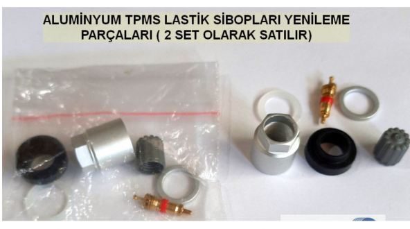 Tpms Lastik Sibopları Yenileme Kiti Sibop Parçaları 2 Set