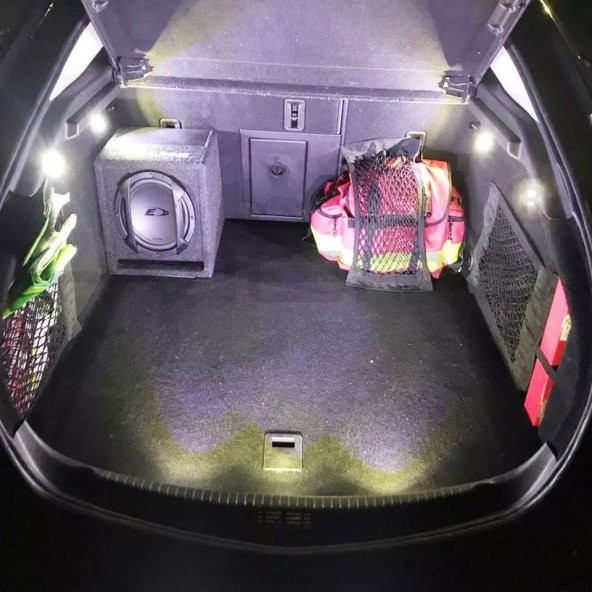 BEYAZ RENK 2 ADET - DİPSİZ LED AMPUL T10 LED HER ARACA UYAR - 2