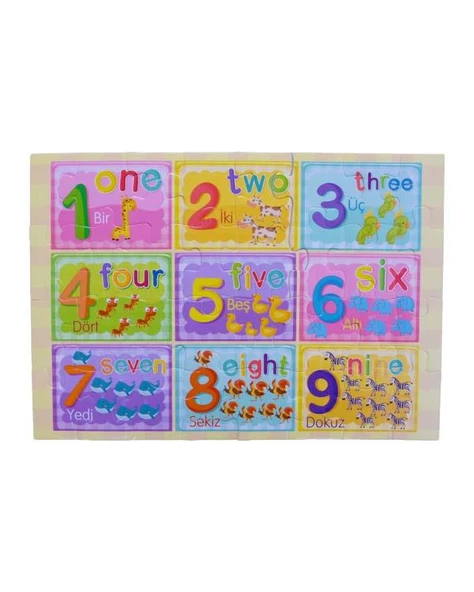 Süper Puzzle Alfabe ve Sayılar 0-6 Yaş Yayınları - 3