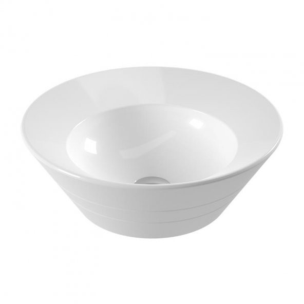 Serel Poseidon 45 cm Tezgah Çanak Lavabo Batarya Deliksiz PS35DXS110H