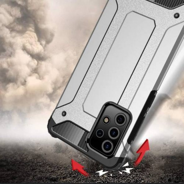 Samsung Galaxy A53 Kılıf Crash Çift Katmanlı Darbe Korumalı - Resim 2