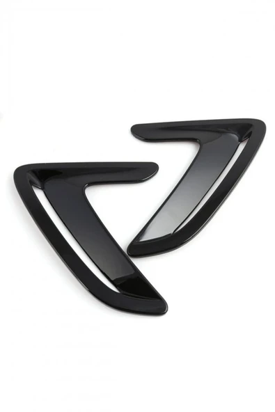 ESNEK Tampon Çamurluk Venti Çamurluk Izgara Body Kit Parlak Siyah Piano Black (sağ-sol)