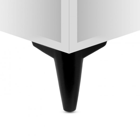 Mobilya Kanepe Sehpa Puf Koltuk Ayağı Siyah Baza Ayak 12 cm - Resim 5