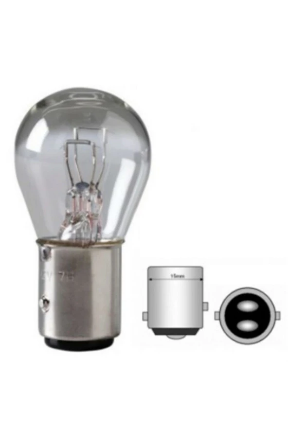 Kia Picanto 1016 Sinyal Ve Stop Ampulü 2004-2008 - Resim 2