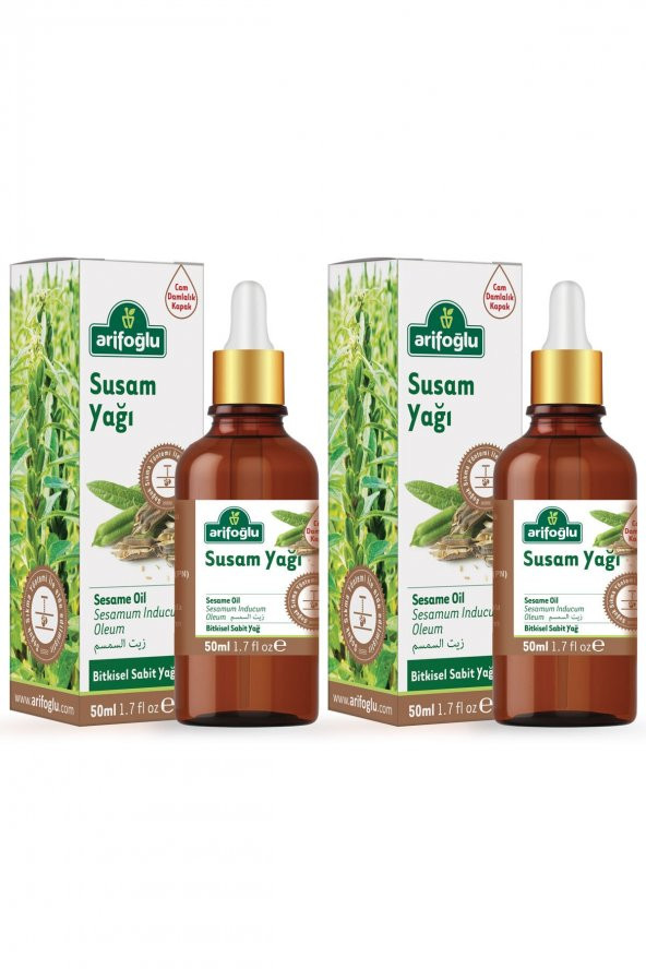 Arifoğlu Susam Yağı 50ml 2 Li Set - 1