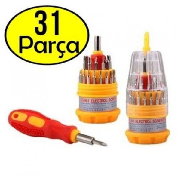 Tornavida Seti 31 Parça Yumurta Tornavida Bits Uç Seti Telefon Tamir Elektronik Tornavida Tamir - 3