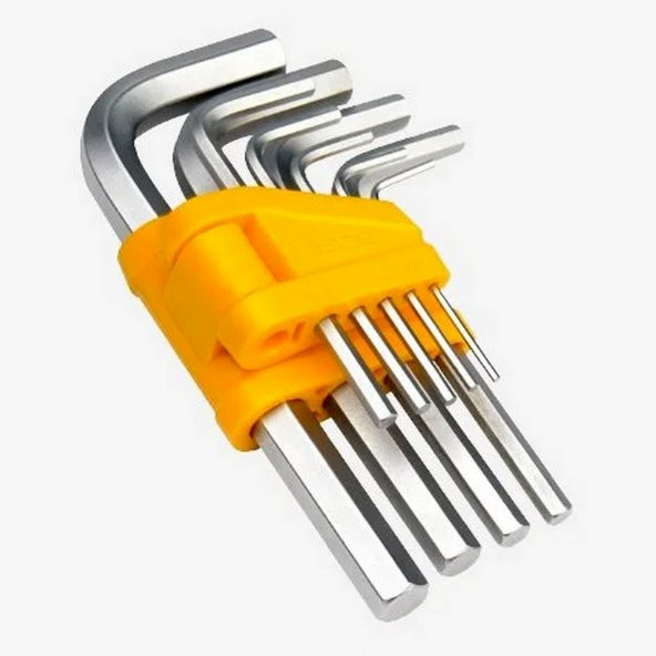 Alyan Takımı Allen Anahtar Seti 9 Lu 6 Gen Alyan Seti Alyan Anahtarı