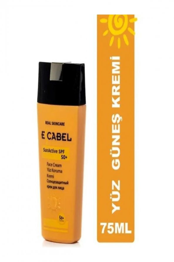 Escabel Yüz Güneş Kremi Sun Active Spf50+ Face Cream Yüz Koruma Kremi 75 Ml - 6